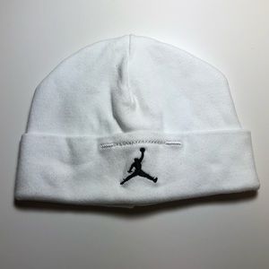 Jordan White Baby Beanie | Poshmark